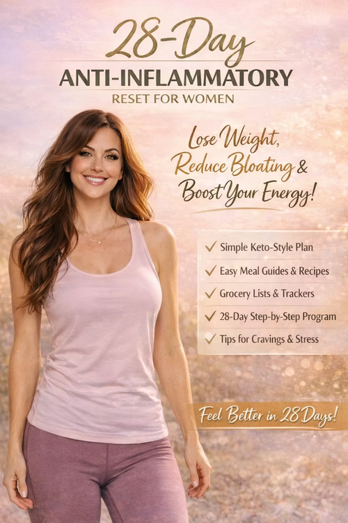 28-Day Metabolic Reset Tracker | Protein, Sleep & Gut Health Journal PDF — Printable for Women