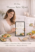 45-Day Premium Keto Wellness Roadmap PDF for Women Cover