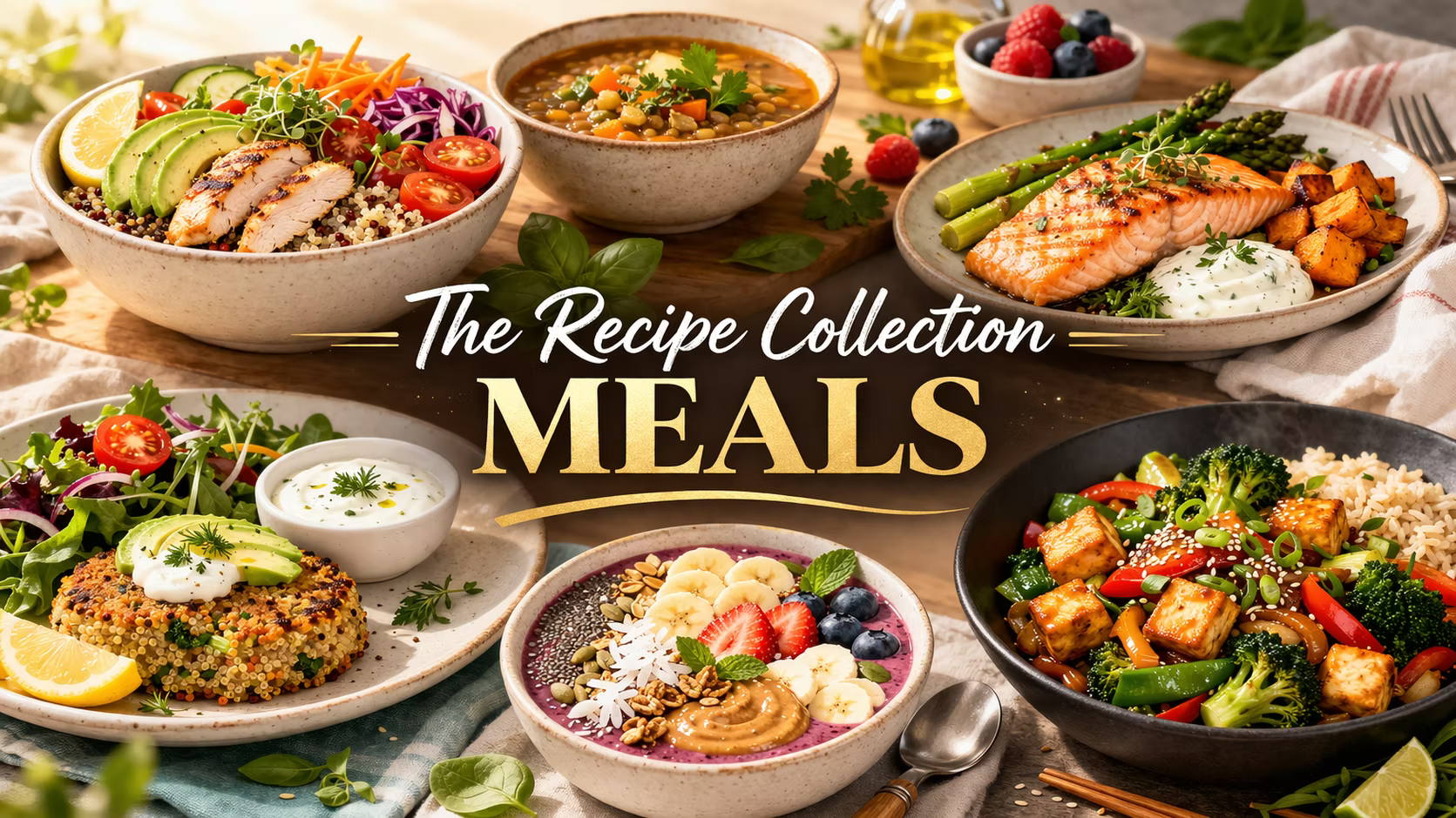 50 Healthy Dinner Recipes for Busy Women – Air Fryer & 30-Min Meals PDF