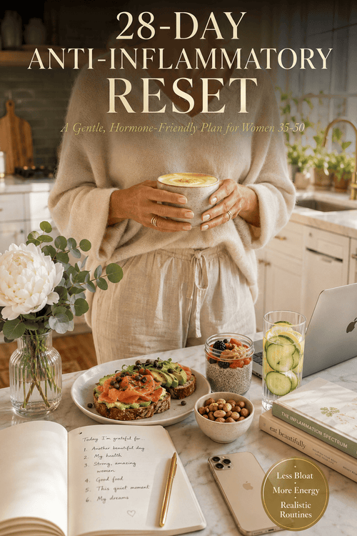 28-Day Anti-Inflammatory Keto Reset for Women – Meal Plan