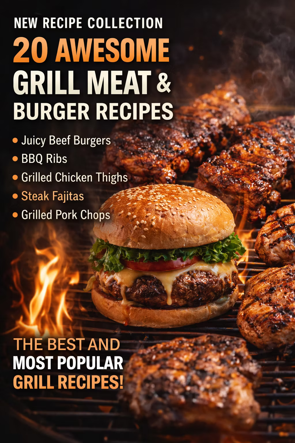 BBQ Grill Master Guide: 20 Meat Recipes with Temps, Marinades & Pro Grilling Tips