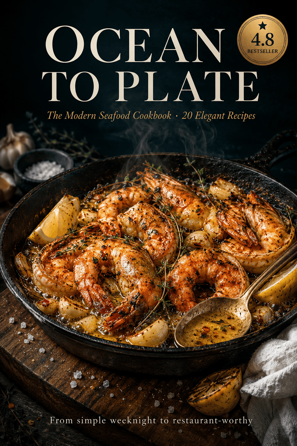 Seafood Cookbook – 20 Easy Fish, Shrimp & Shellfish Recipes PDF