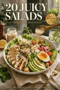 20 Juicy Salads PDF Cover – Healthy Weight Loss Recipes