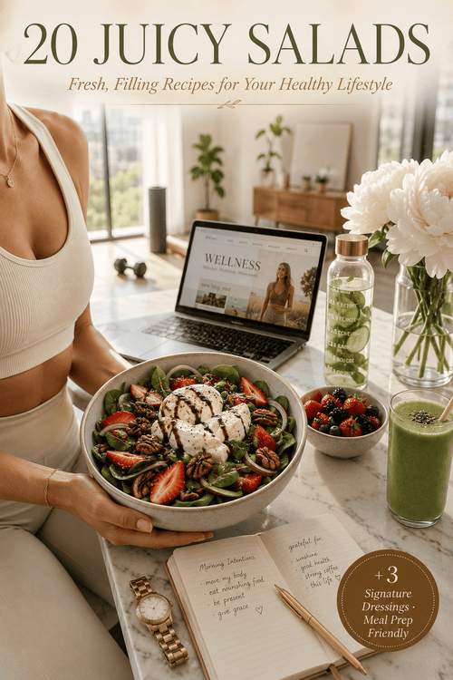 20 Juicy Salads That Actually Fill You Up: Fast Healthy Recipes for Easy Weight Loss