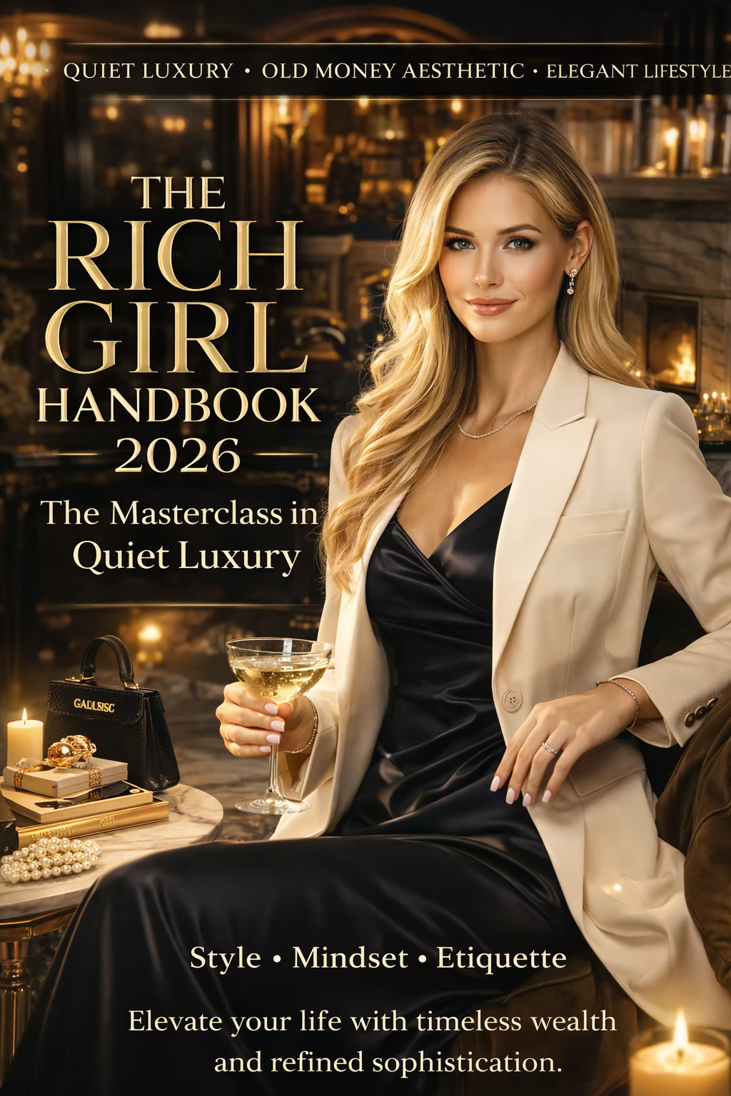 Quiet Luxury Handbook PDF – Old Money Style Guide for Women Cover
