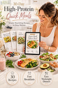 30-day high protein meal plan PDF for busy women
